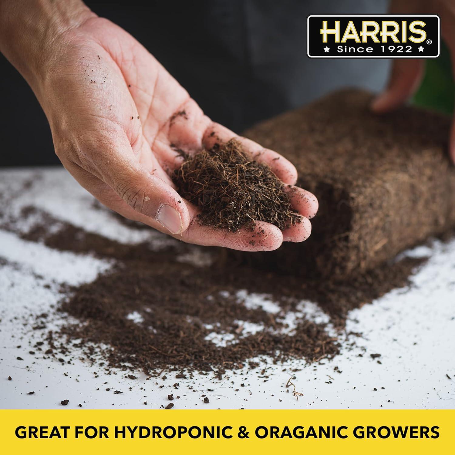 Harris COCO-4 Coco Coir Coconut Fiber Potting Mix - 4 lbs - Case of 4