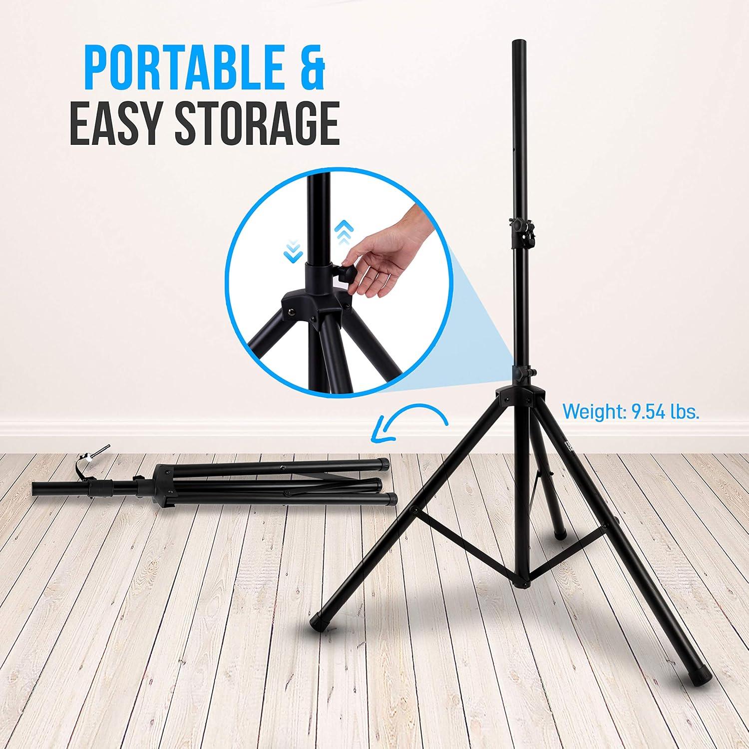 Pyle 70'' Adjustable Height Speaker Stand