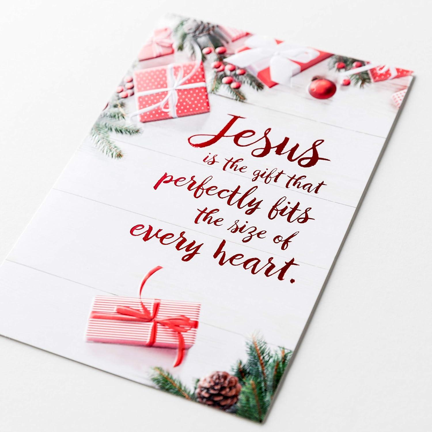 DaySpring - Jesus Is the Gift - 50 Christmas Boxed Cards and Envelopes, KJV