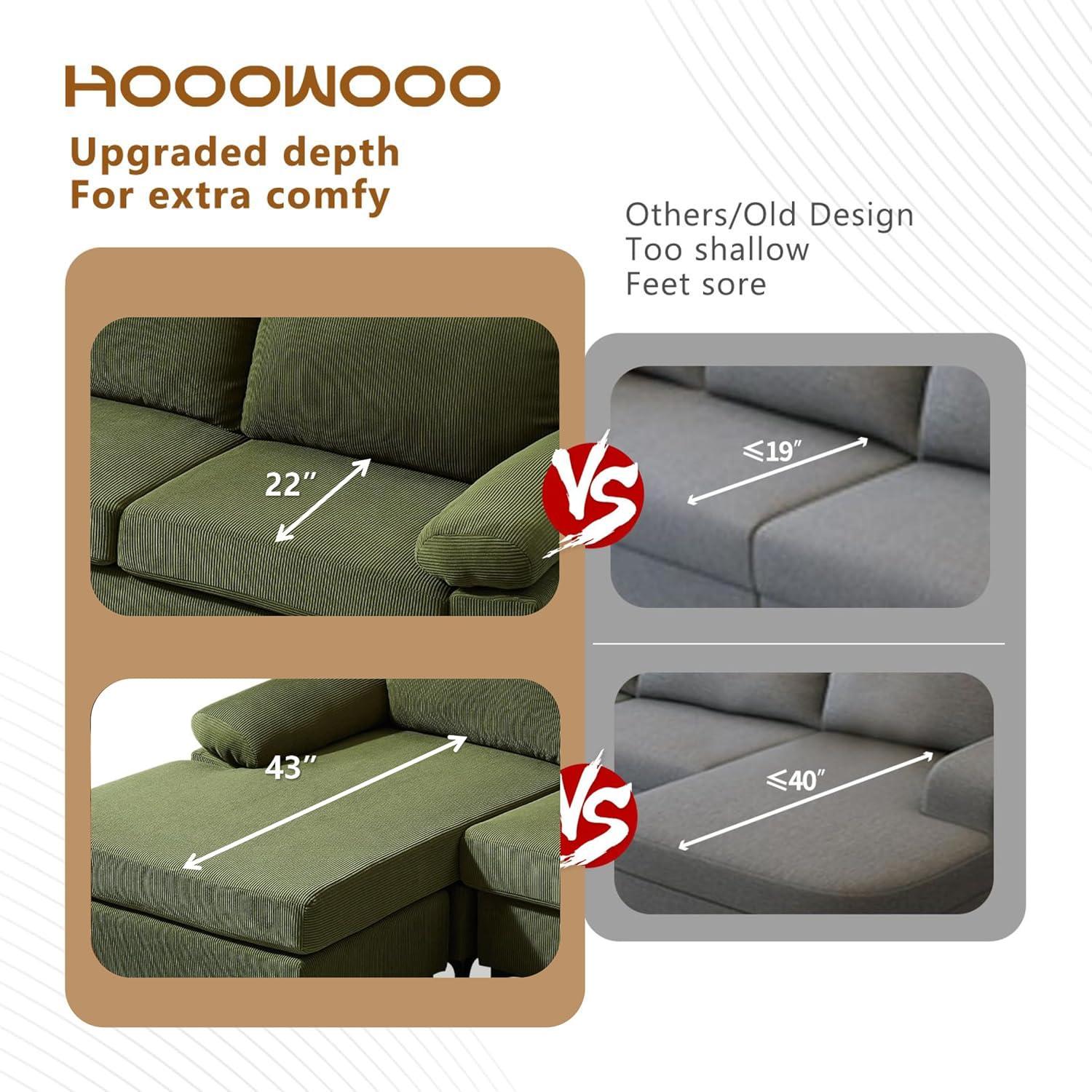 Wade Logan® Avrianna 2 - Piece Upholstered Sectional