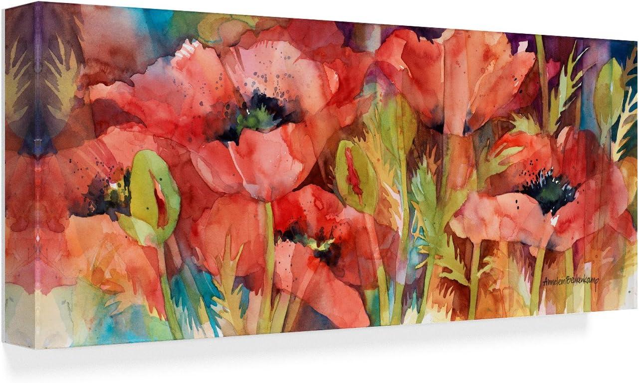 Trademark Fine Art Annelein Beukenkamp " Petals On Parade " by Annelein Beukenkamp