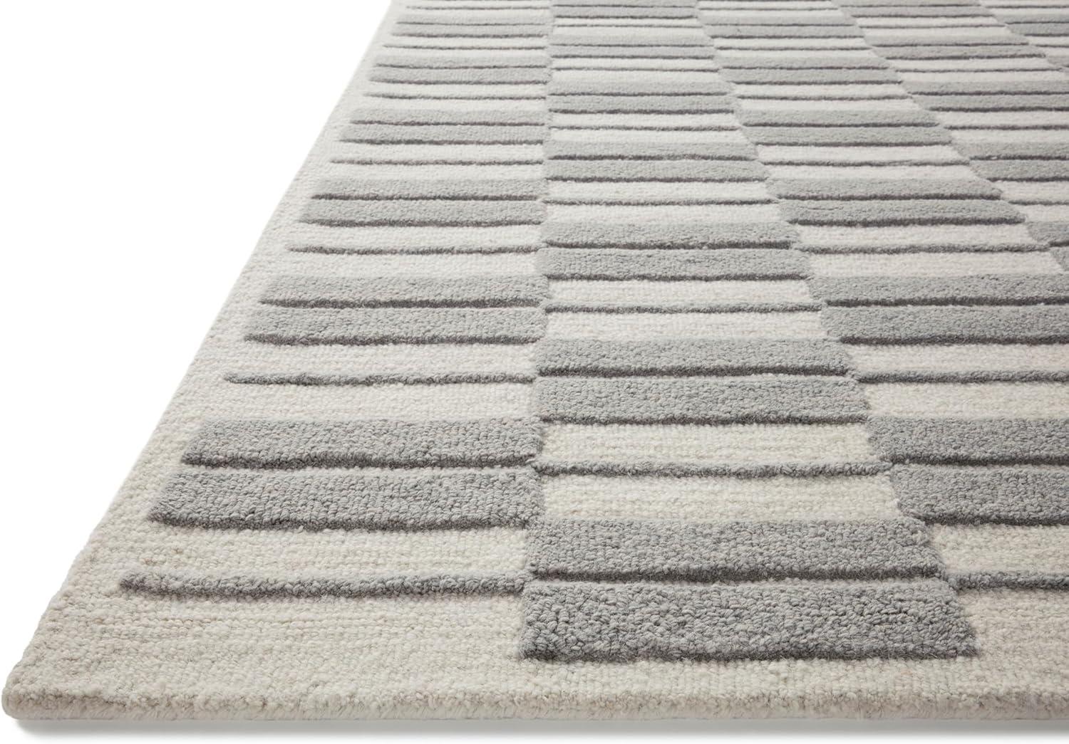 Chris Loves Julia x Loloi Bradley Ivory / Gray Area Rug