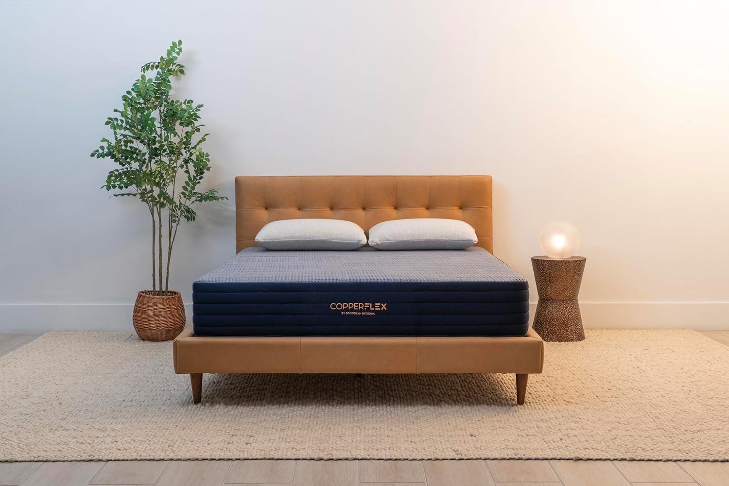 Brooklyn Bedding CopperFlex 10" Foam Mattress with Zoned Foam, Twin