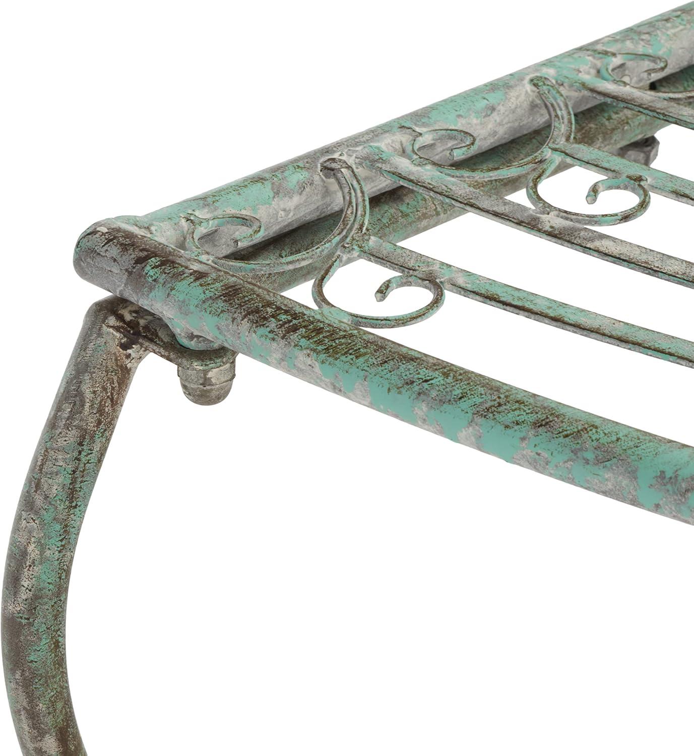 Abia Tree Bench - Outdoor - PAT5018 - Antique Dark Green - Safavieh