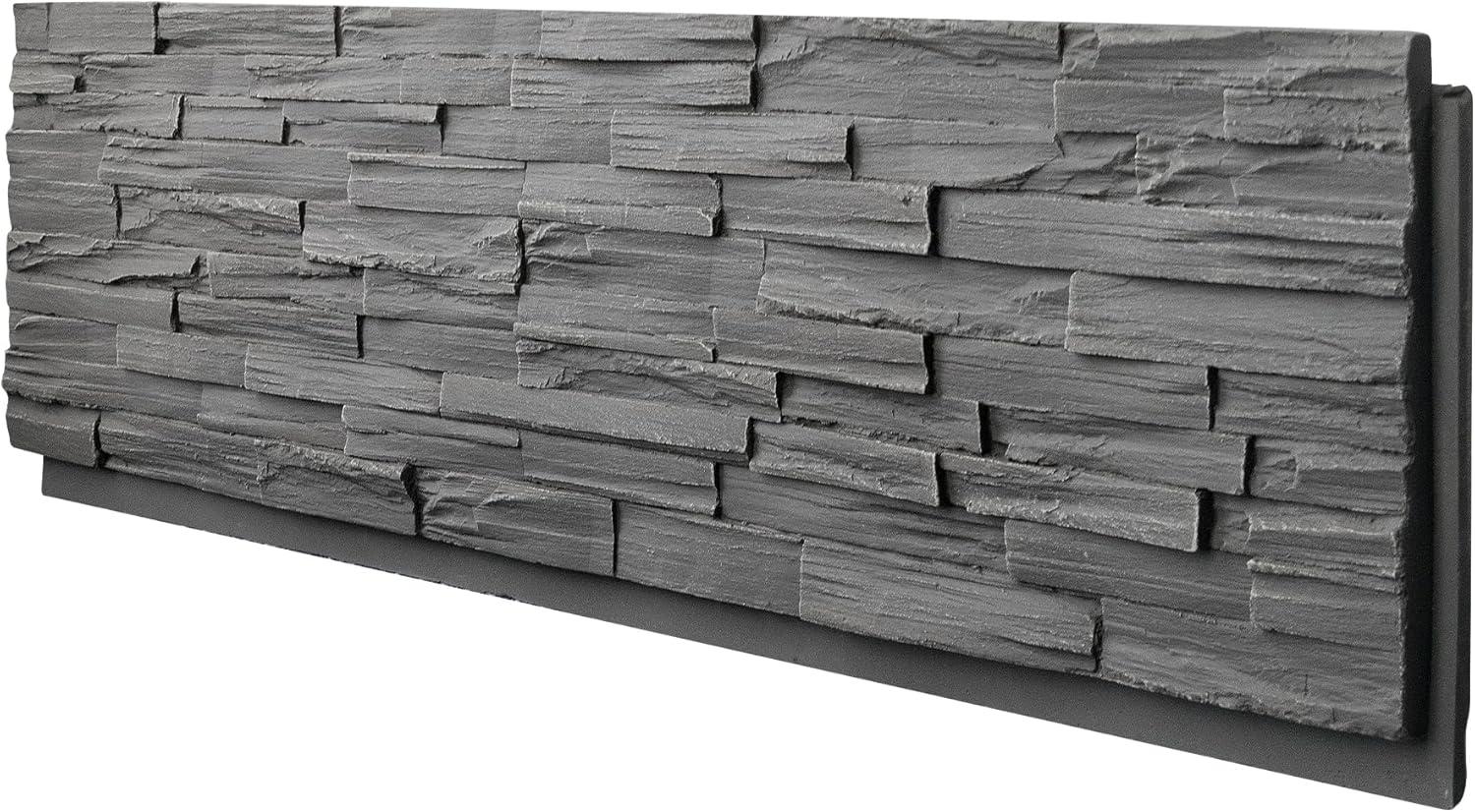 Faux Stone Wall Covering Panels for Interior and Exterior Decor Panels