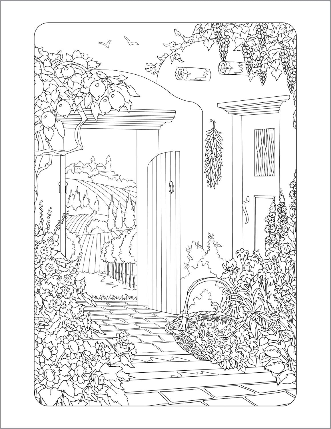 Anxiety Relief Coloring Book for Adults - by  Rockridge Press (Paperback)
