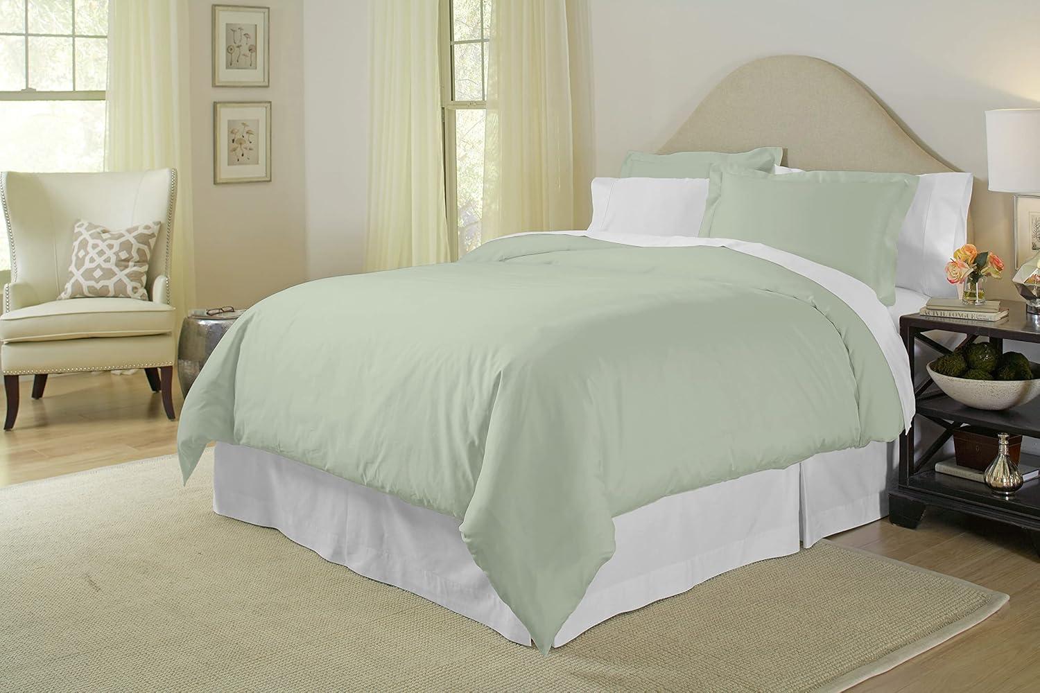 Sage Twin 400 Thread Count Cotton Deep Pocket Sheet Set