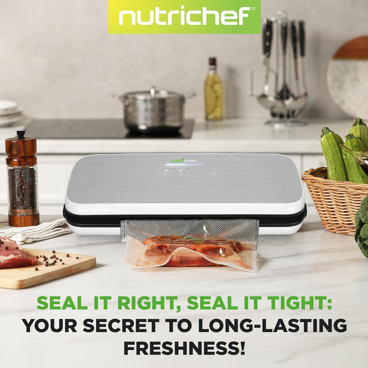 NutriChef Automatic Food Vacuum Sealer