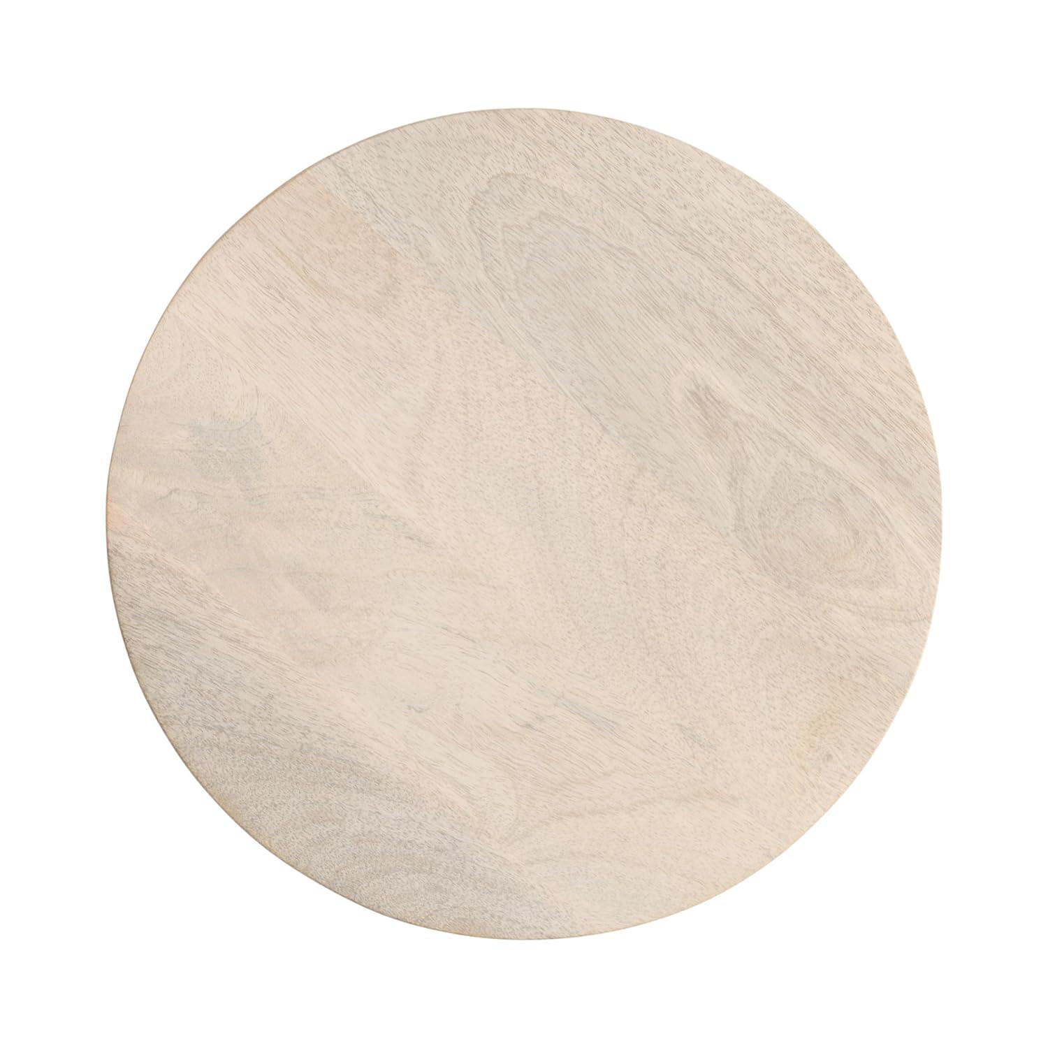 Kate and Laurel Dahl Wood Drink Table, 12x12x23, White