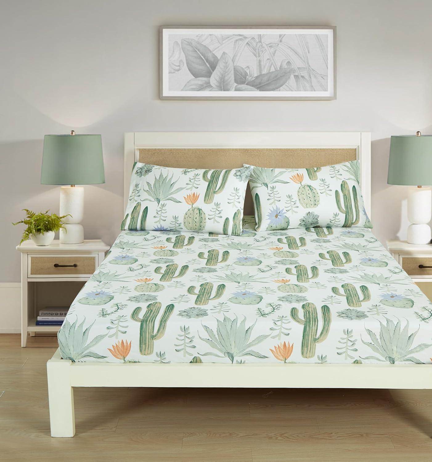 Chezmoi Collection Southwestern Geometric Printed Microfiber Bed Sheet Set