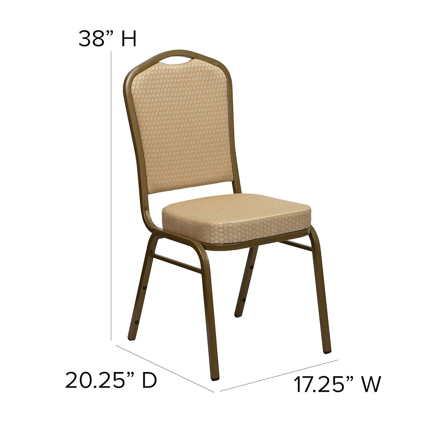 Flash Furniture Crown Back Stacking Banquet Chair