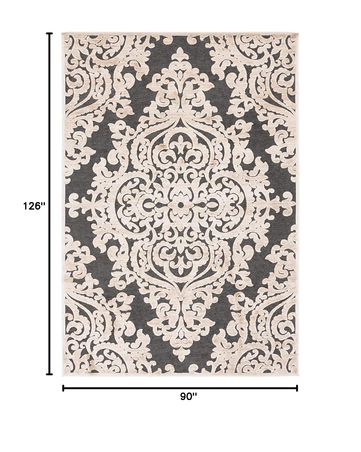 Paradise PAR390 Power Loomed Area Rug - Stone - 7'6"x10'6" - Safavieh.