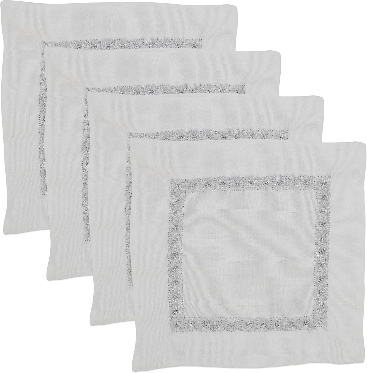 Mayer Polyester Embroidered Square Napkin