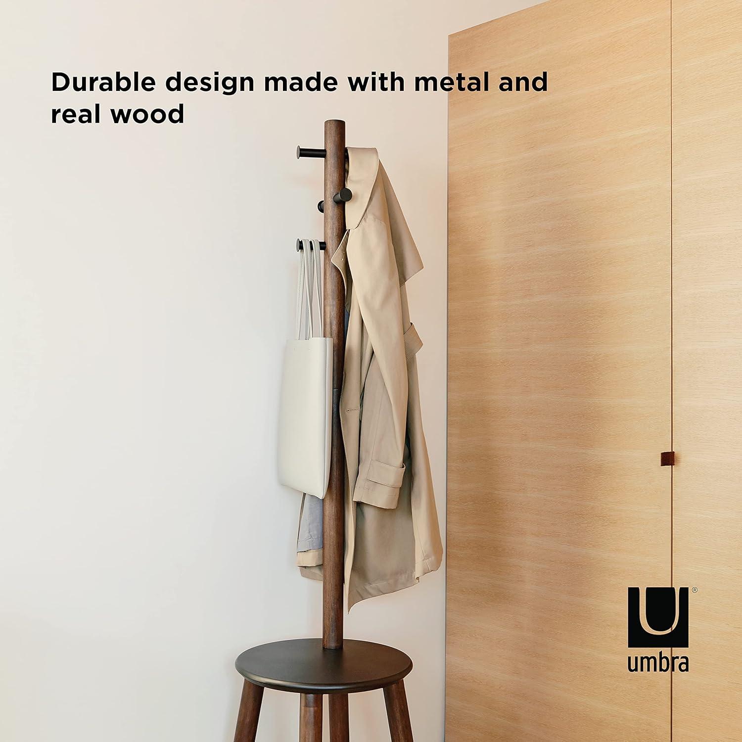 Pillar 6 - Hook Freestanding Coat Rack