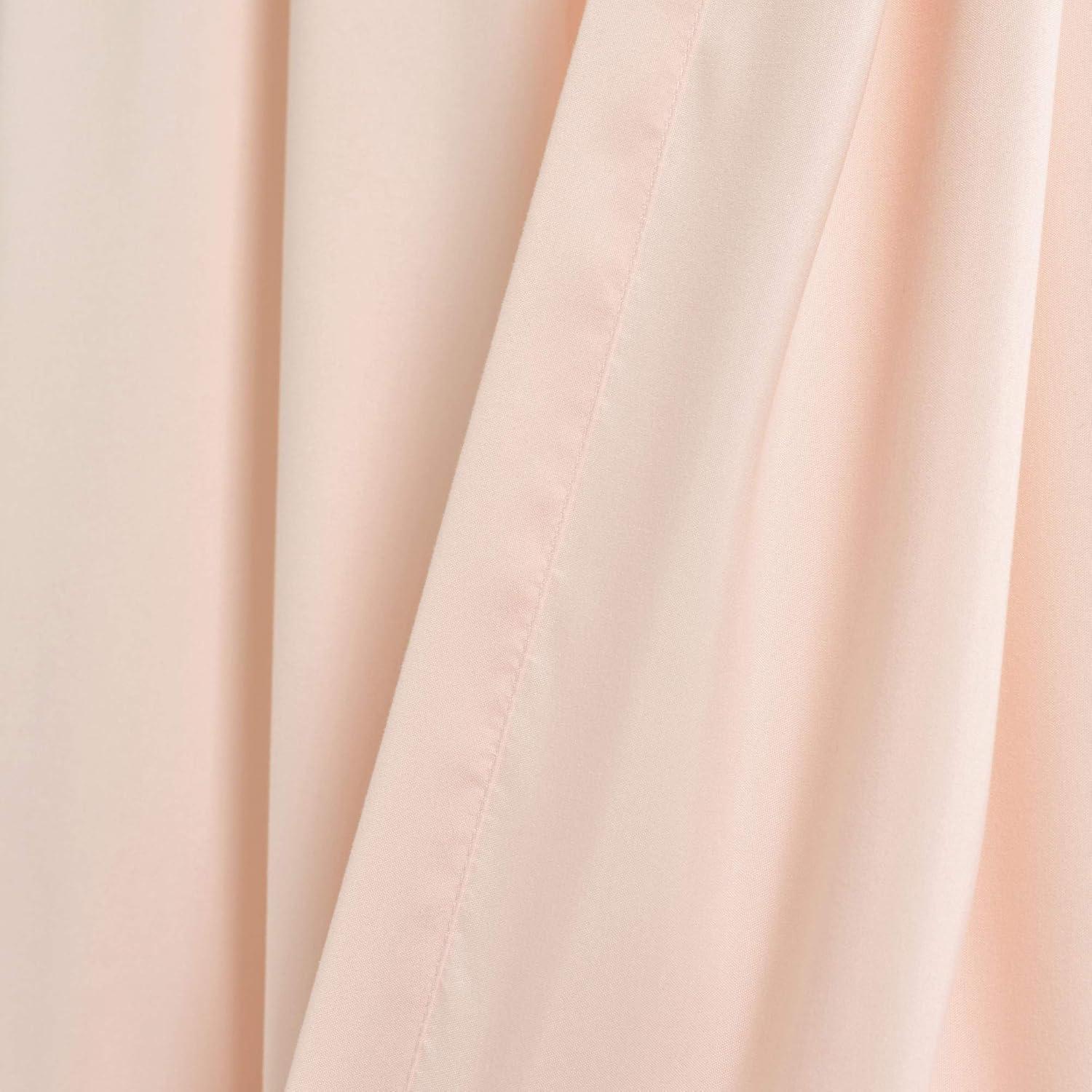 Lush Decor Polyester Sheer Curtain Pair (Set of 2)
