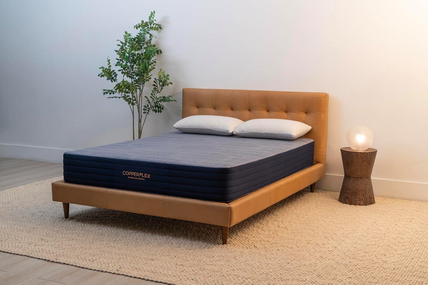 Brooklyn Bedding CopperFlex 10" Foam Mattress with Zoned Foam, Twin