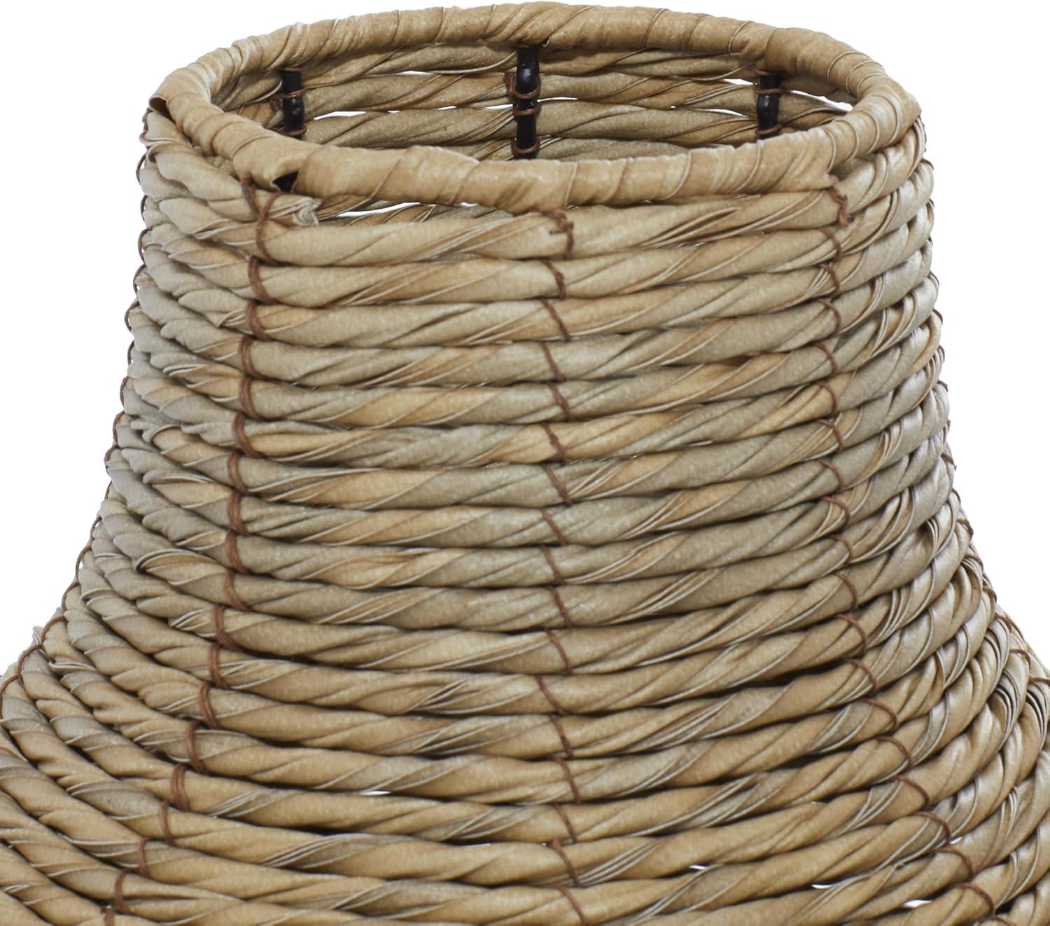 Grayson Lane Brown Plastic Farmhouse Vase