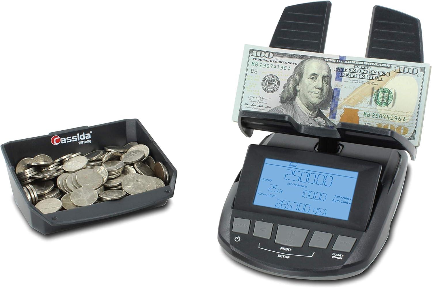 Cassida Tilltally Hybrid Bill & Coin Counting Scale