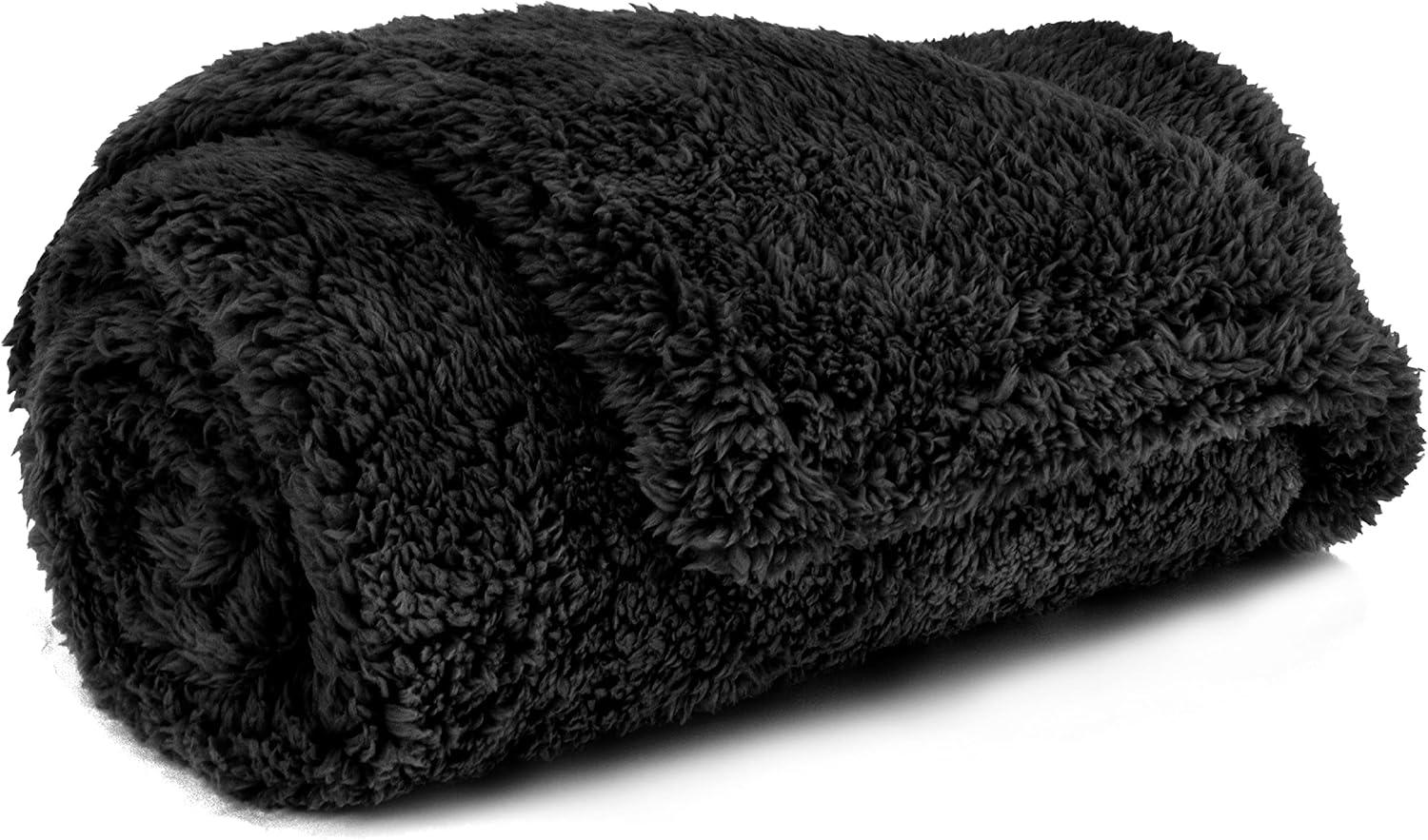 PetAmi Sherpa Fleece Pet Blanket