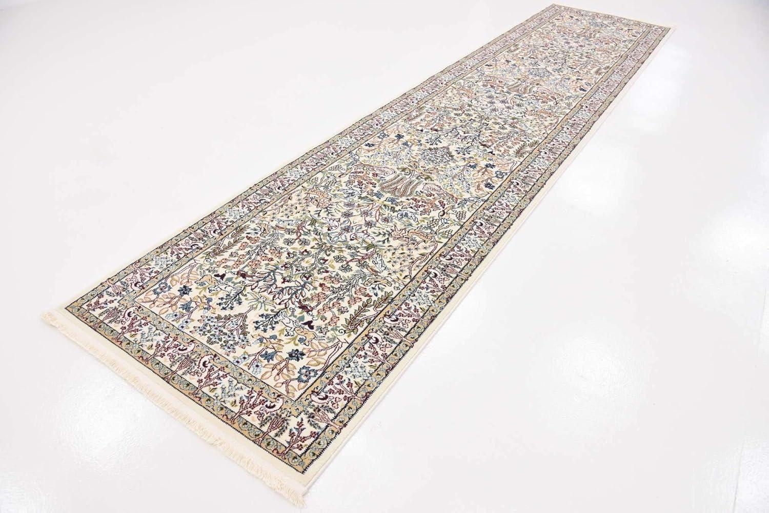 Unique Loom Bristol Narenj Vintage Floral Area Rug or Runner