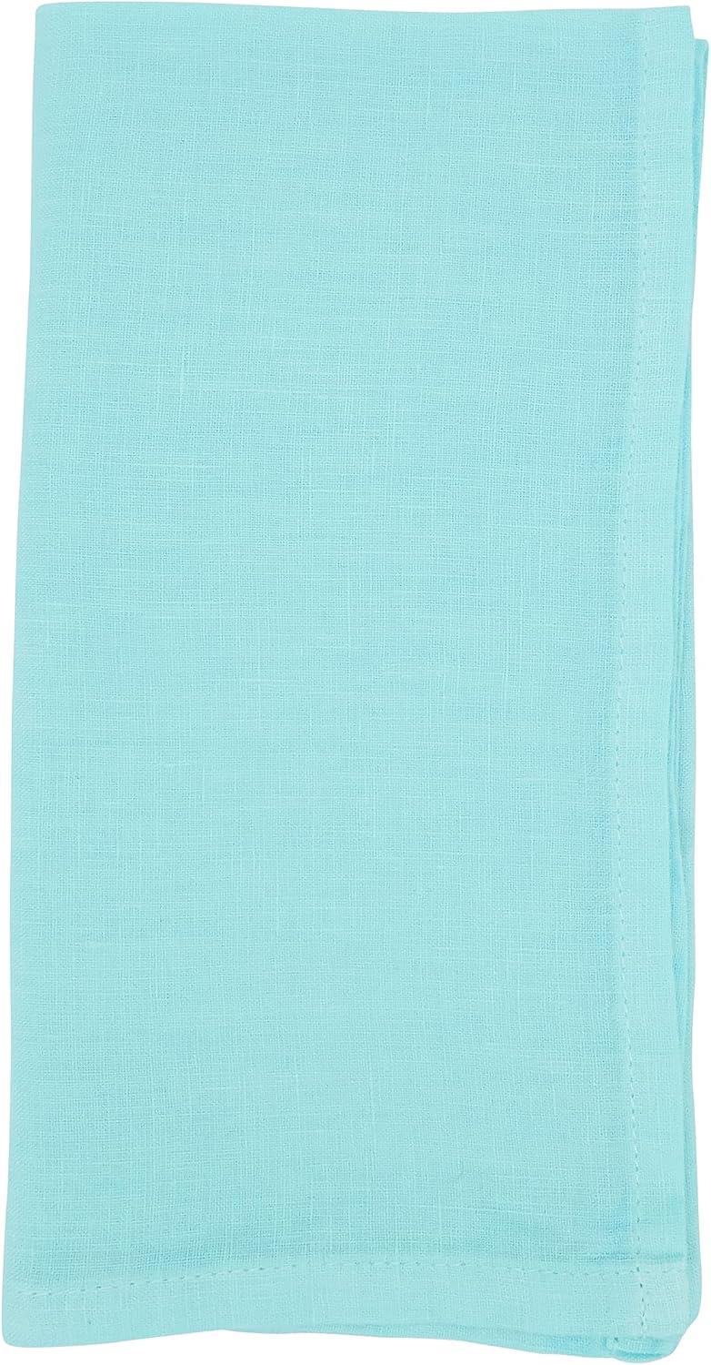 Aqua Pure Linen Elegance Table Napkin Set, 20 in