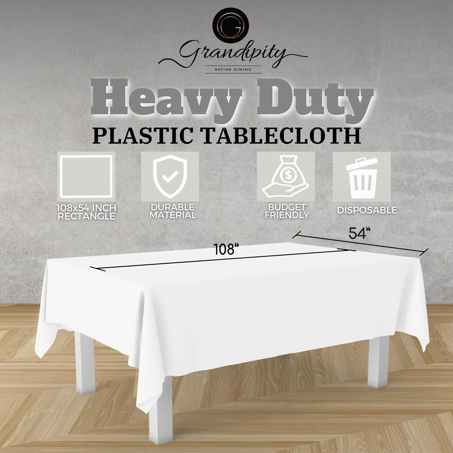 Grandipity Disposable Tablecloth (Set of 6)