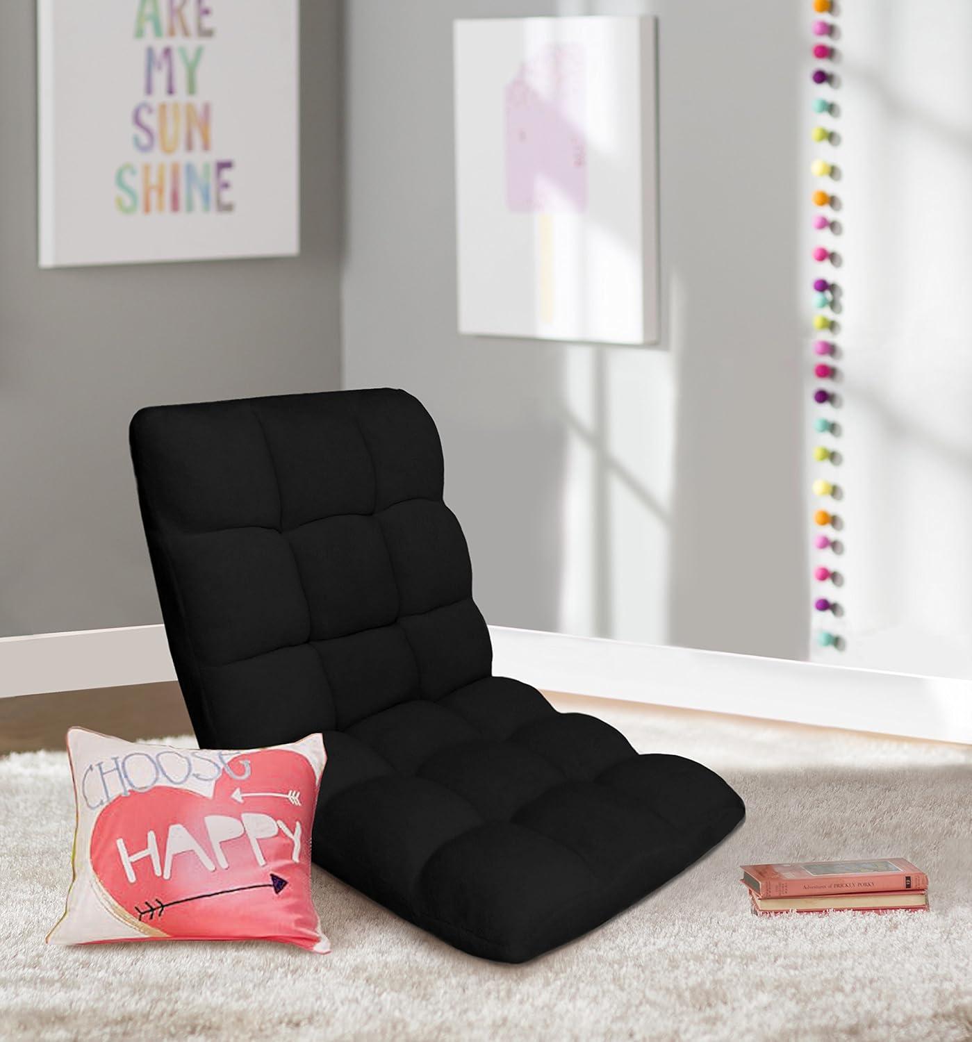 Esme Kids' Recliner Chair Black - Chic Home