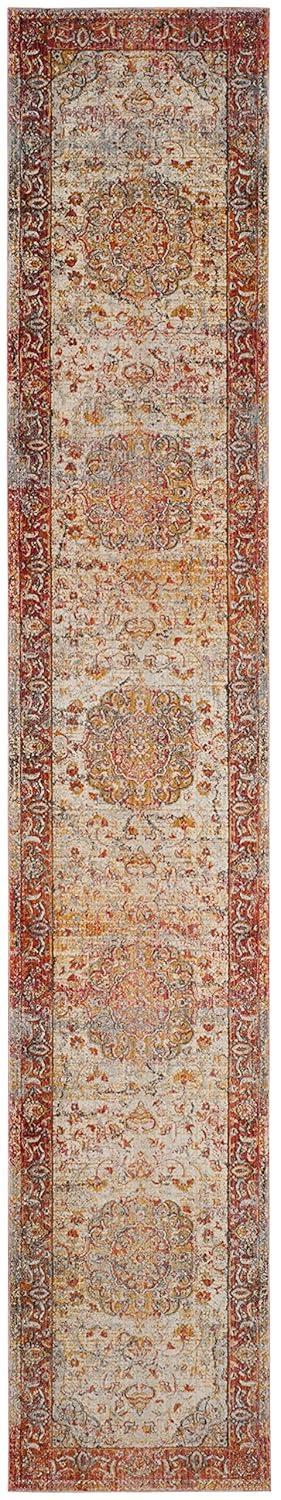 SAFAVIEH Vintage Persian VTP435P Saffron / Cream Rug
