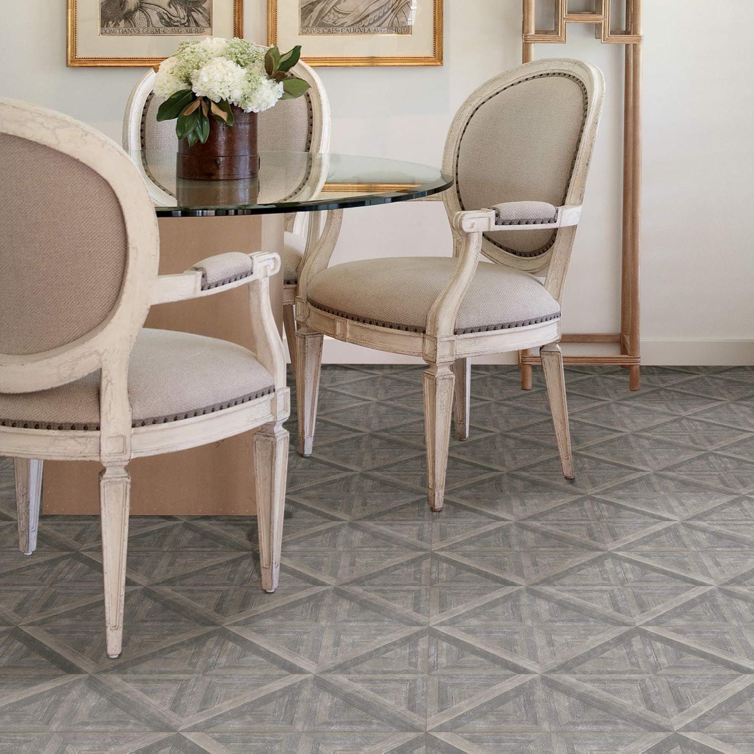 FloorPops Townhouse 12 in. x 12 in. Peel and Stick Virgin Vinyl Floor Tiles (10-Pack)