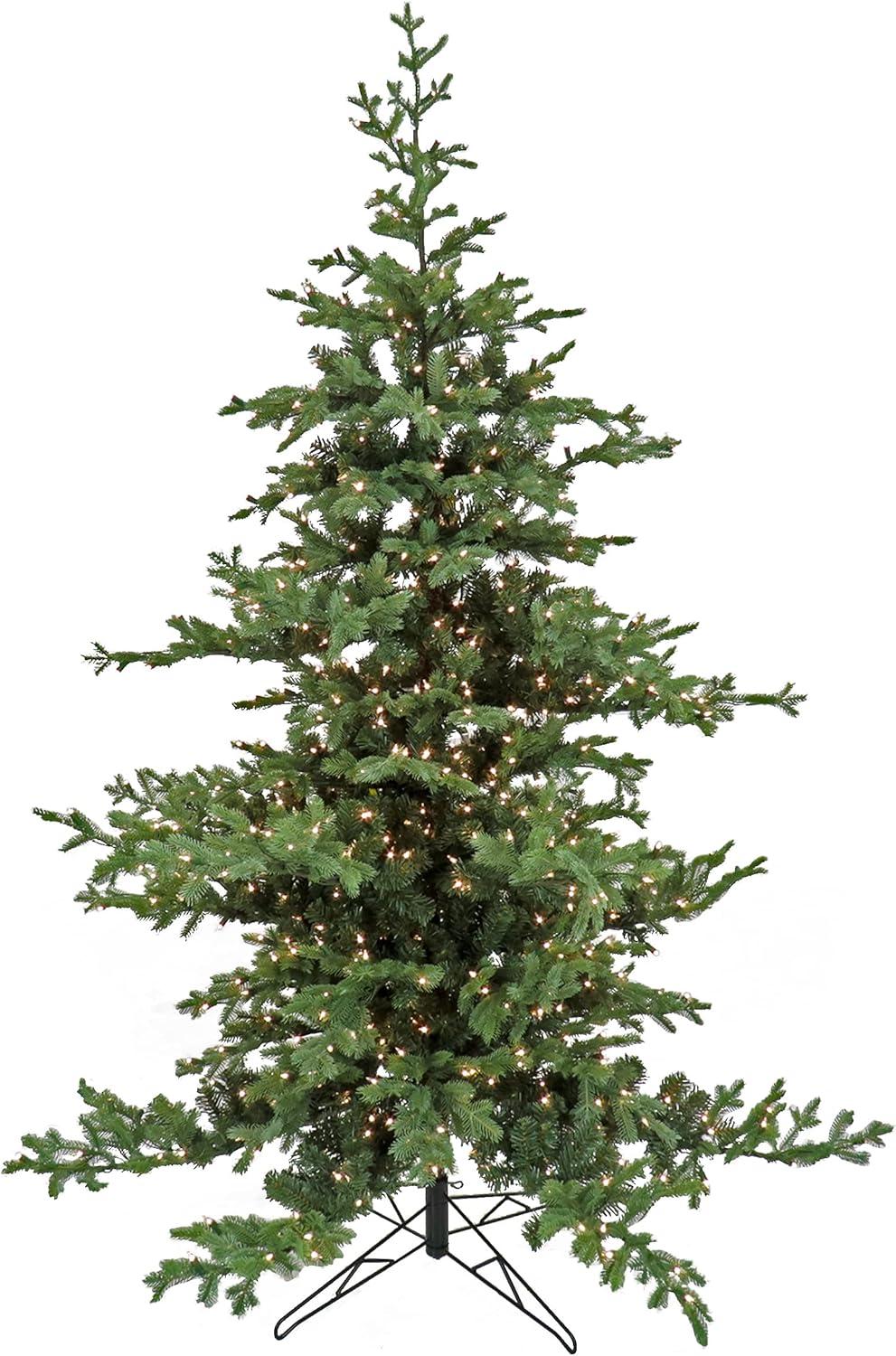 National Tree Company 9' Pre-lit Full Artificial Christmas Tree with Clear Lights and PowerConnect