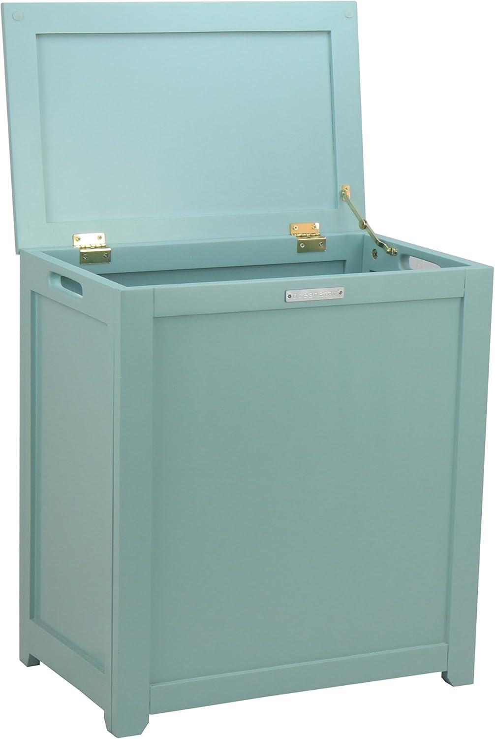 Oceanstar Storage Laundry Hamper, Turquoise