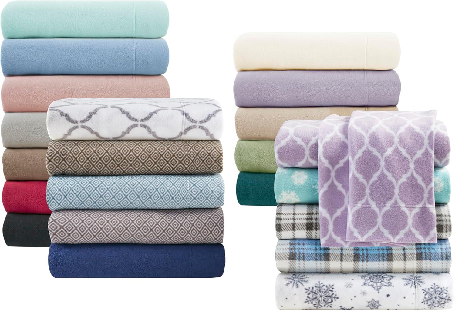 Madison Park Micro Fleece Sheet Set