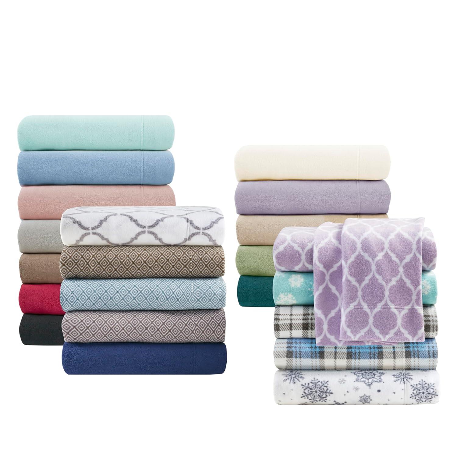 Madison Park Micro Fleece Sheet Set & Reviews | Wayfair