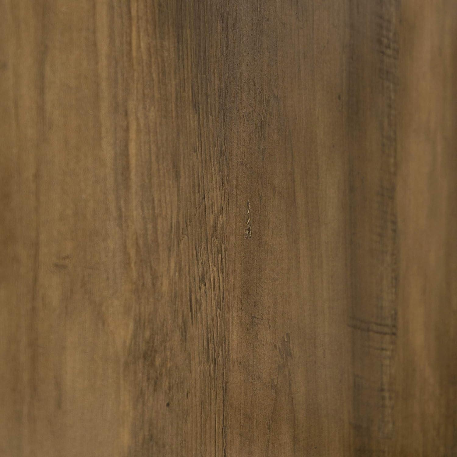 Walker Edison Farmhouse 4 Door TV Stand for TVs Up to 80", Reclaimed Barnwood