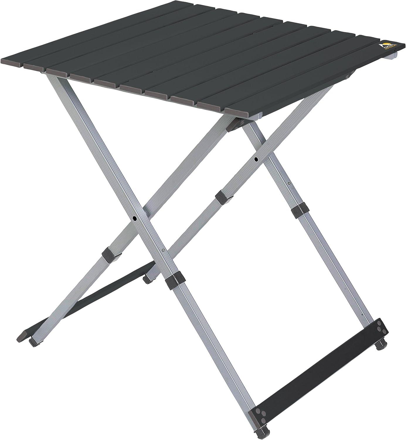 GCI Outdoor Compact Aluminum Portable Folding Camp Table - Black