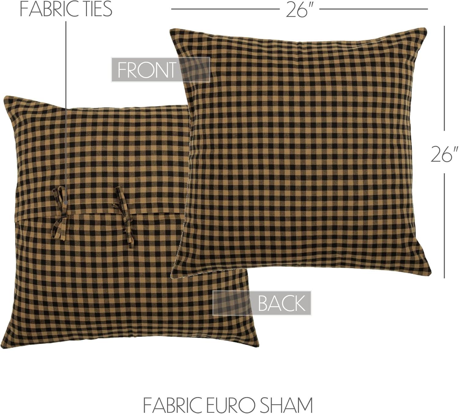 Check 100% Cotton Pillow Sham