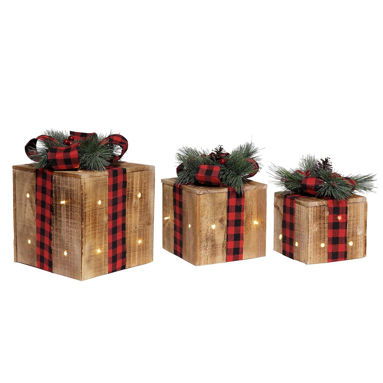 Decorative Wooden Christmas Lawn Art