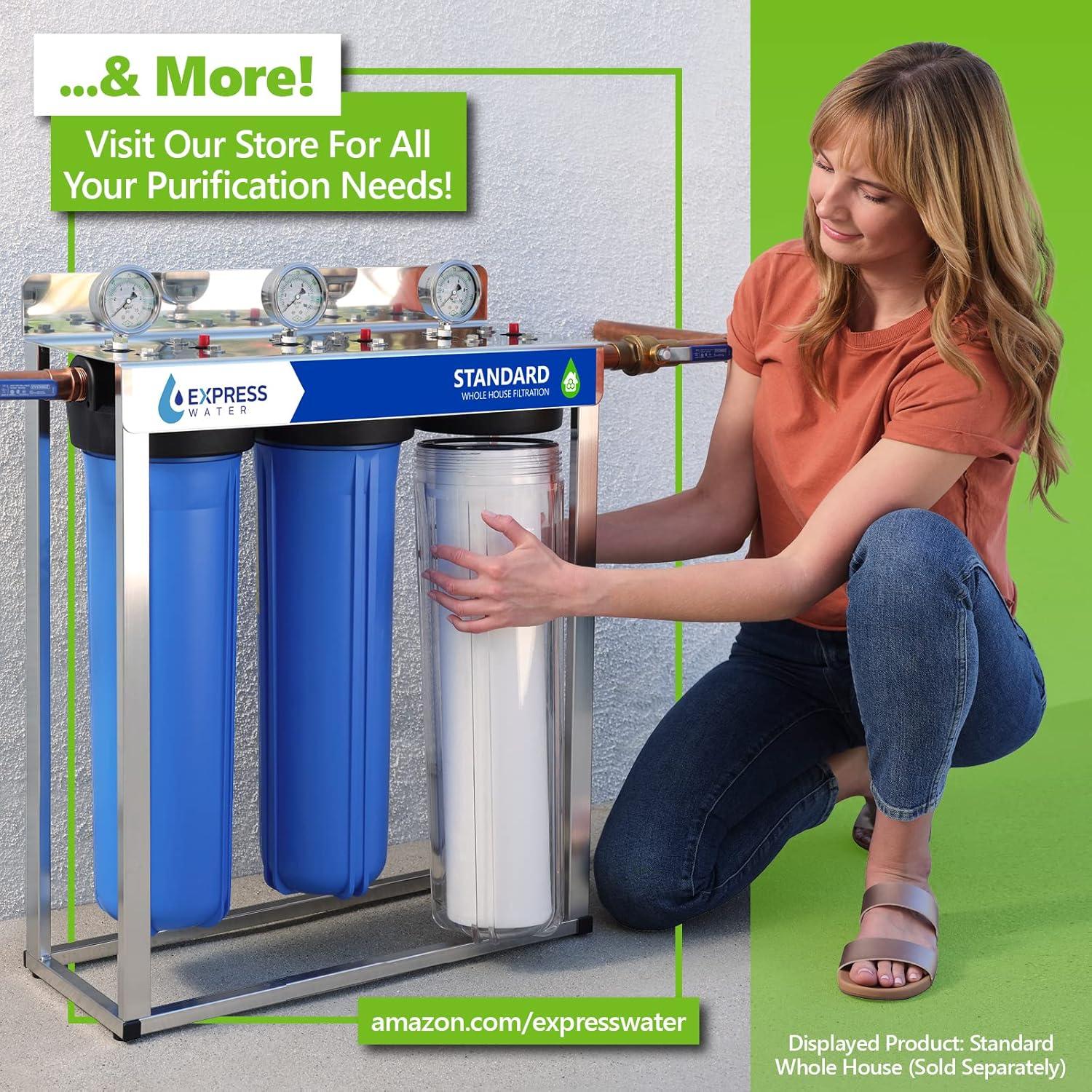 Elite Reverse Osmosis Alkaline Water Filtration System - Quick Twist Filter Change - 9 Stage RO Water Filter - Under Sink Water Filter with Alkaline Filter for added Essential Minerals 100 GPD