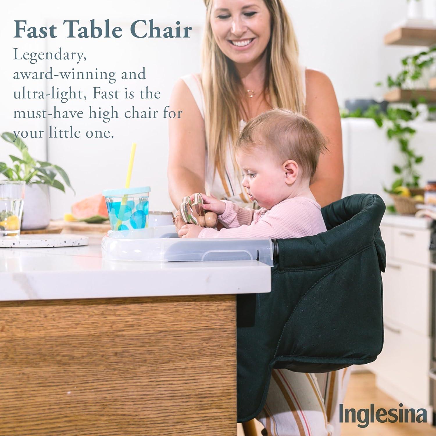 Inglesina Fast Table Hook On High Chair Infants To 36 Months, Dark Green