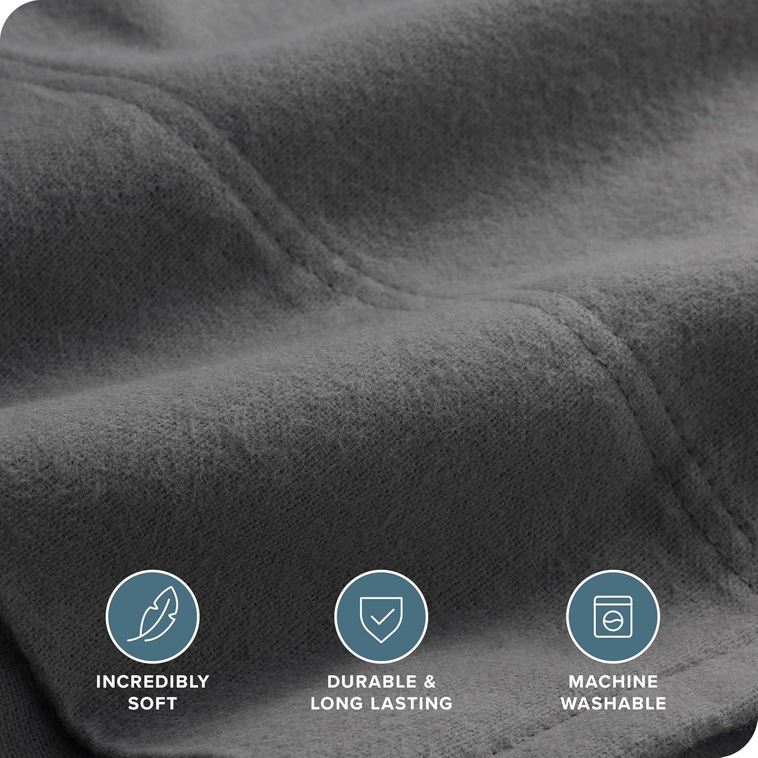 100% Cotton Flannel Pillowcase (Set of 2)