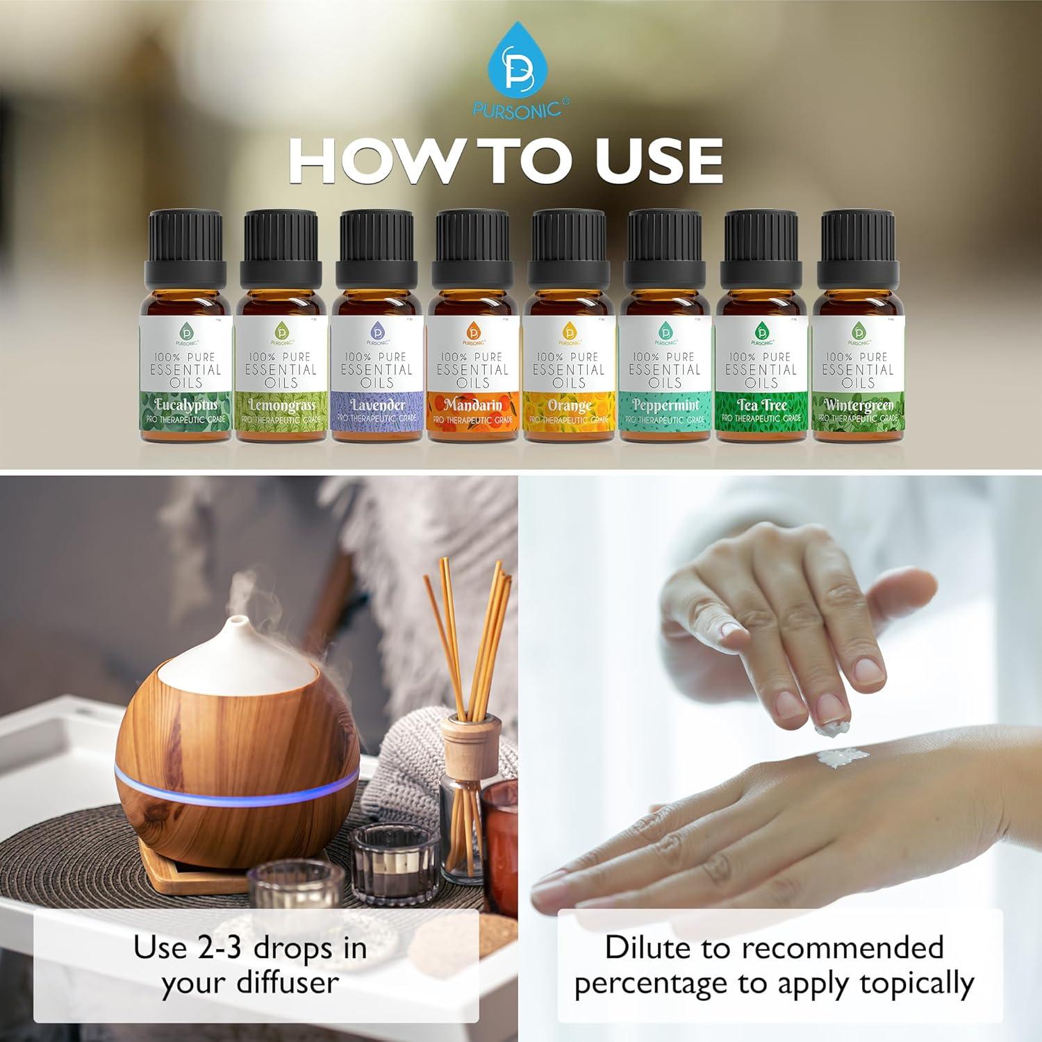 Pursonic Aromatherapy Oils & Scents