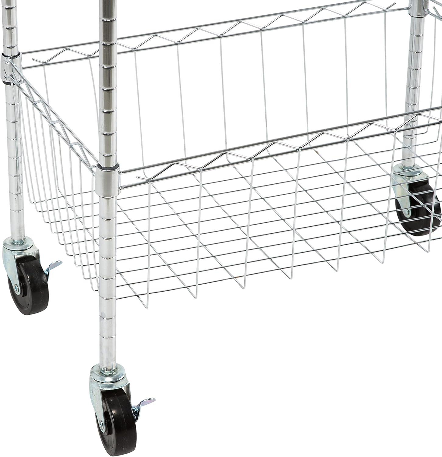 Organize It All Organize It All 4 Tier Utility Cart