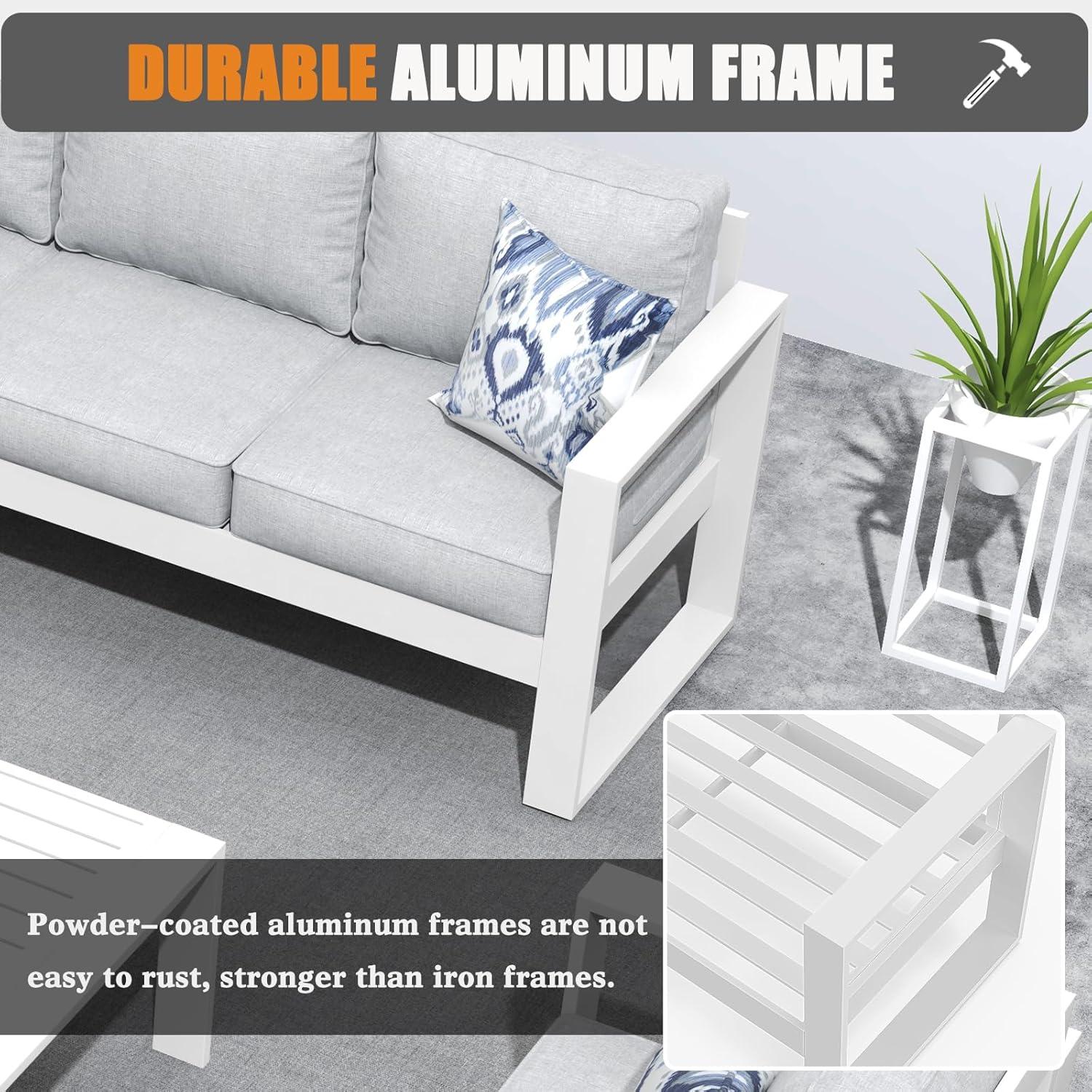 Alturas Standalone Product 50" Wide Outdoor Loveseat