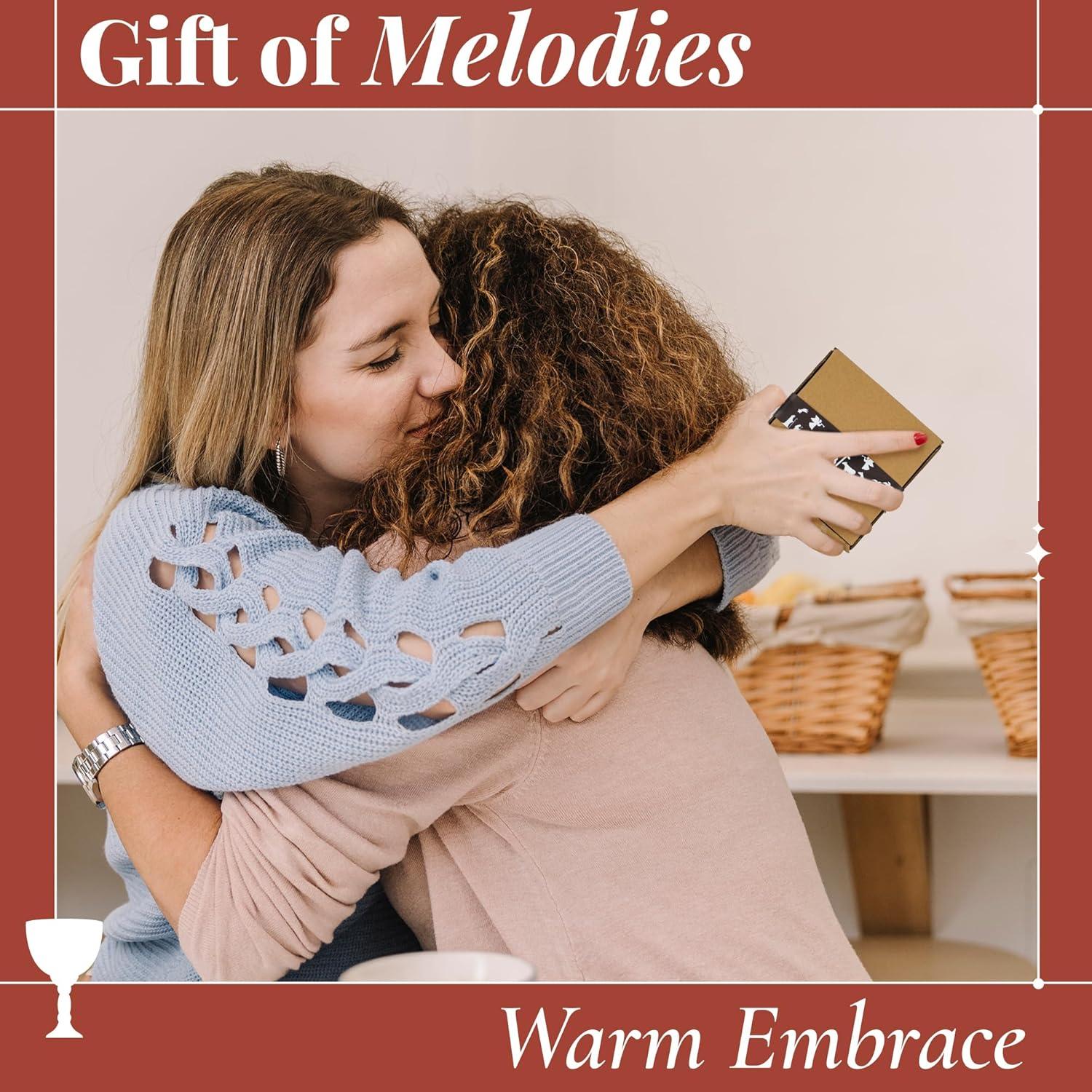 5 Pcs Wooden The Nativity Story Ornaments Set, Christian Religious Gifts for Women, Kids, Valentines Day Gifts for Mom, Merry Christmas