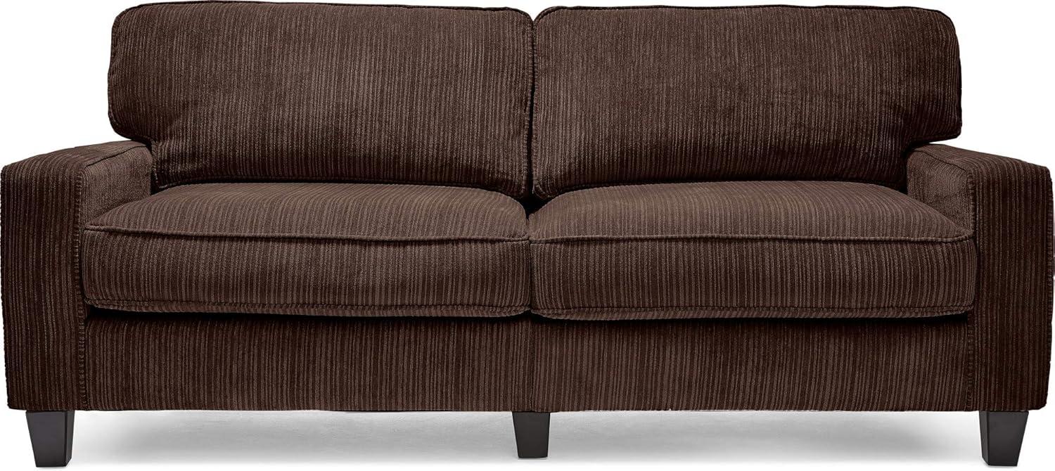 Serta Palisades Upholstered Tool-Free Assembly Straight Arm 78" Sofa for Living Room