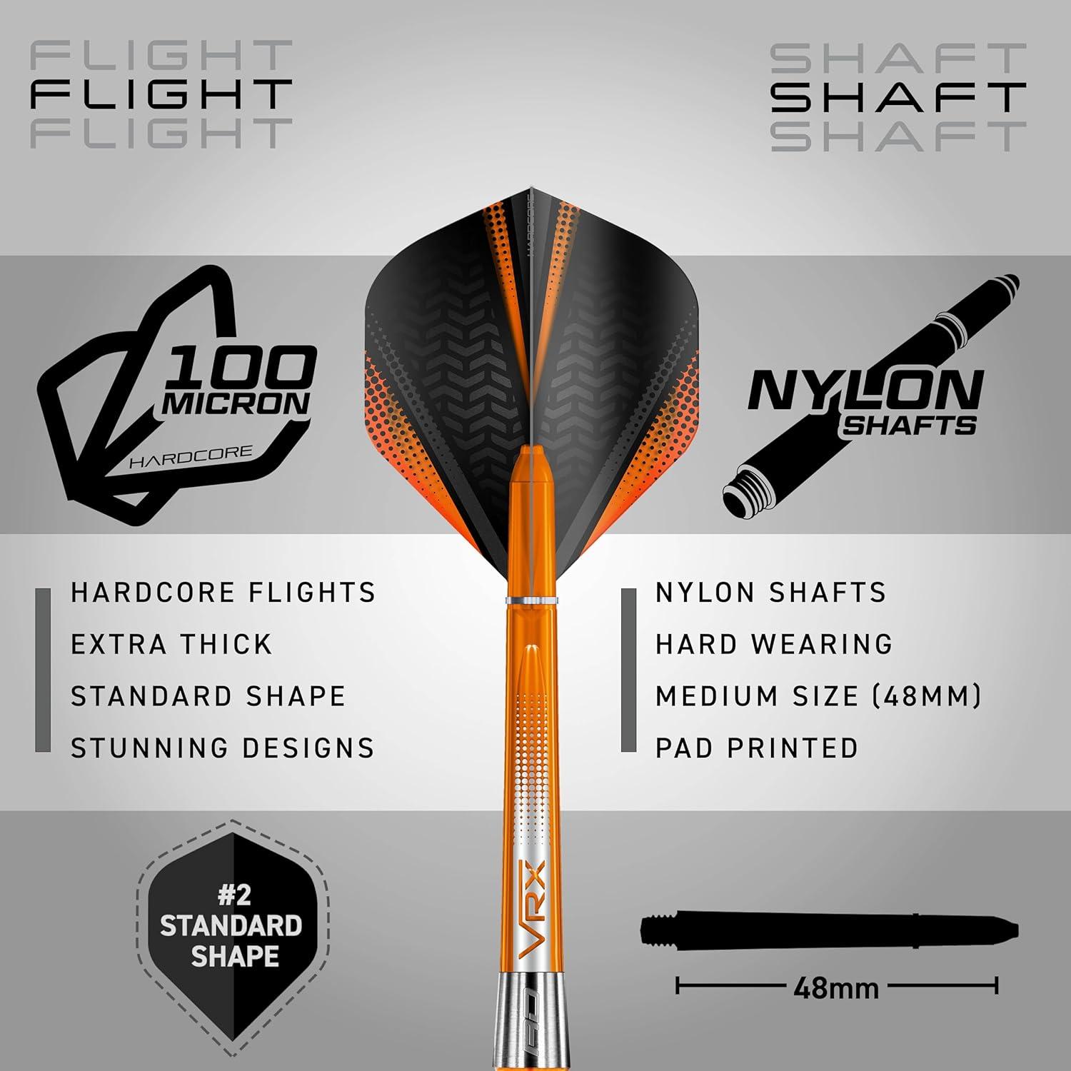 RED DRAGON - Amberjack 9: 28 Gram Tungsten Darts Set