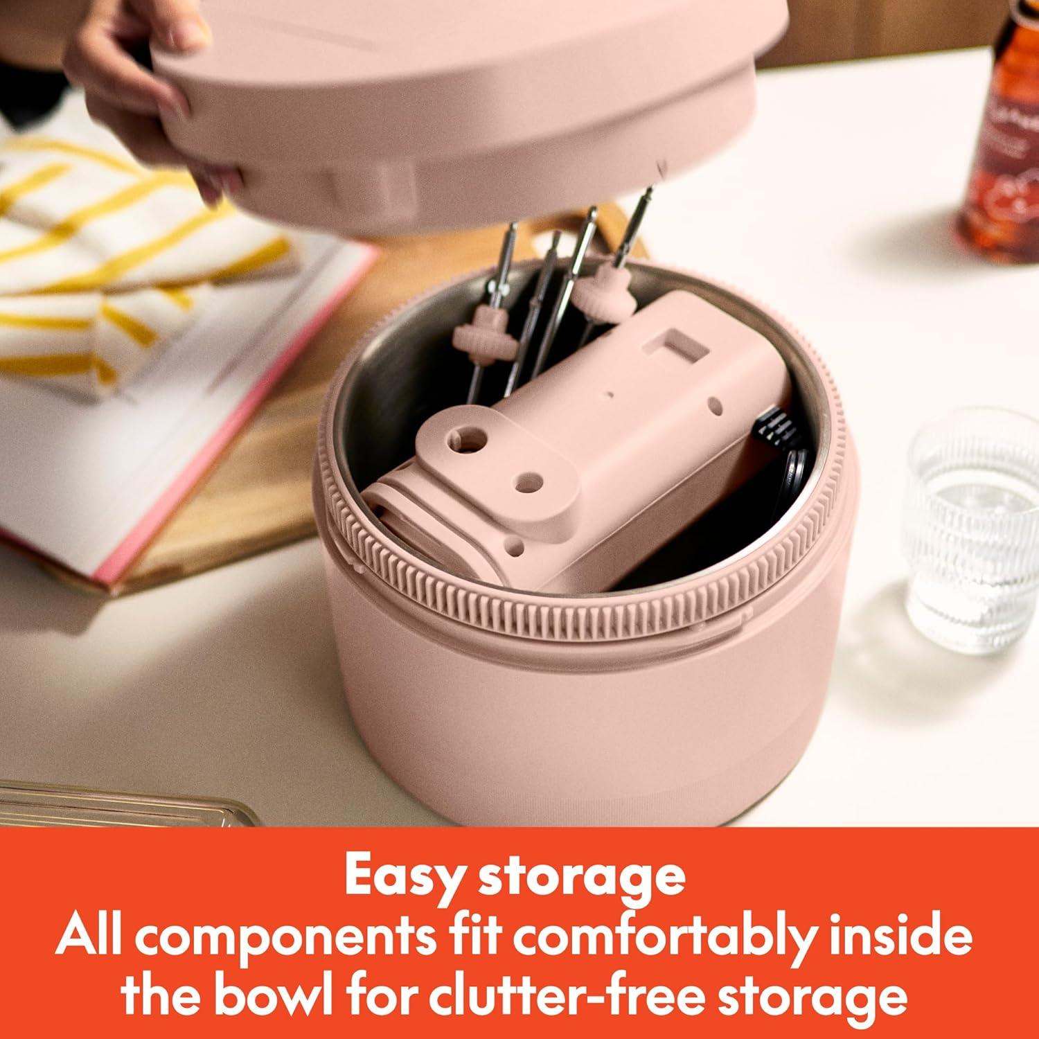 bella 3.5qt Hand and Stand Mixer Blossom