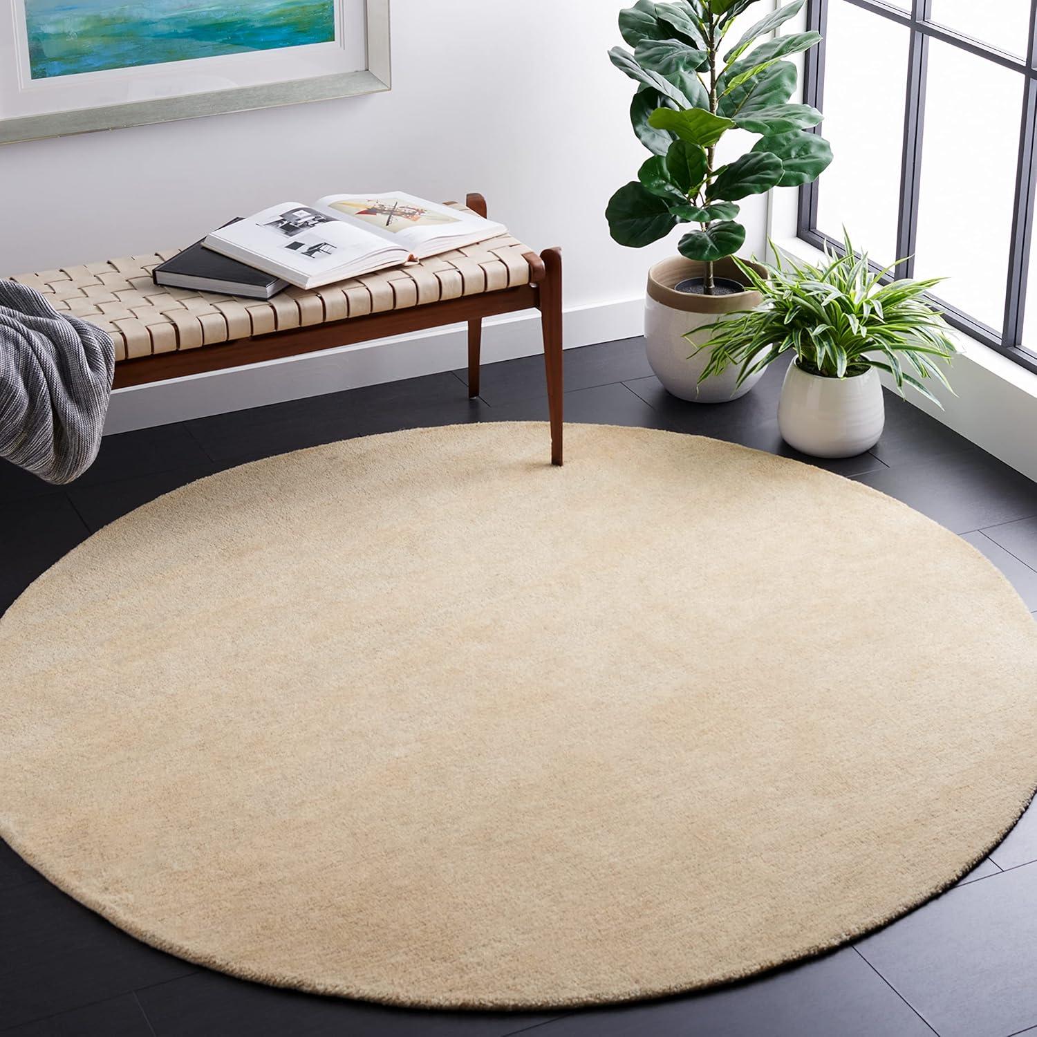 Moreau Wool Beige Area Rug