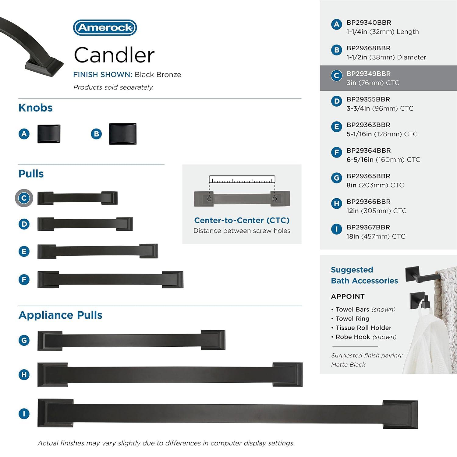 Candler Center to Center Arch Pull