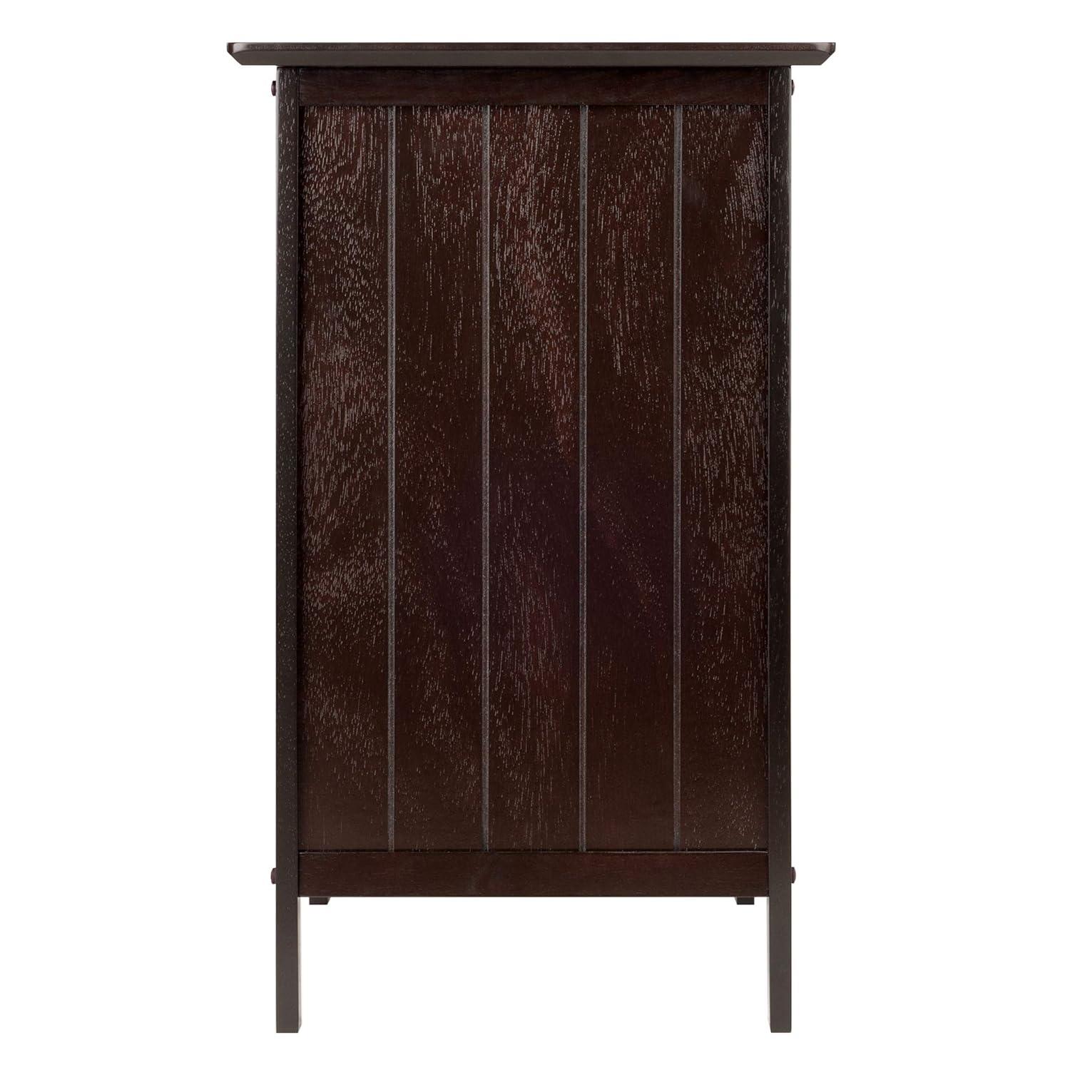 Blair Accent Table Coffee Finish - Winsome: End Table, Bedside, Home Office Storage